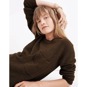 Madewell Thompson Pocket Pullover Sweater